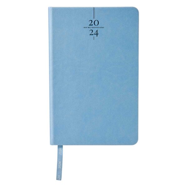 Zegno AGENDA MINI CLASICA 2024 AZUL CIELO