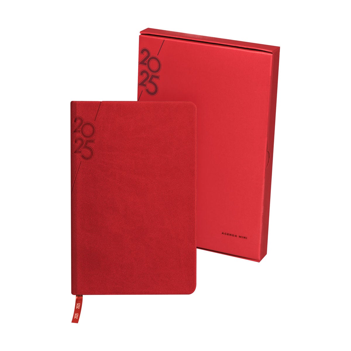 Zegno AGENDA MINI TERRA 2025 ROJO